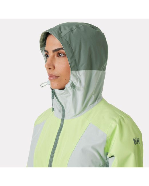 Helly Hansen Green Rig Rain Jacket