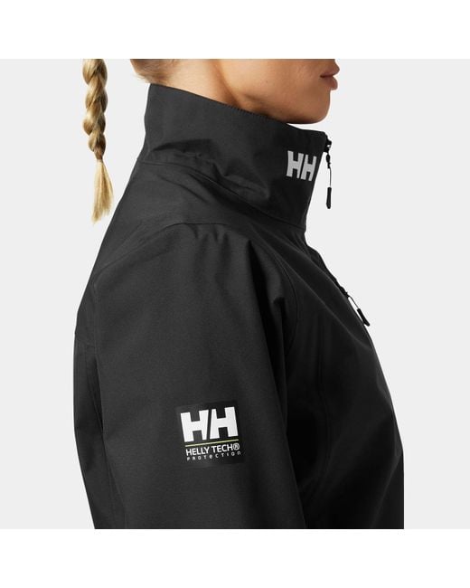 Helly Hansen Black Crew Jacket 2.0