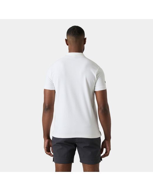 Helly Hansen White Crewline Polo for men