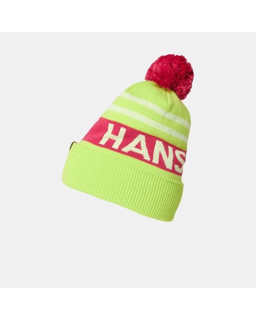 Helly Hansen Green Ridgeline Retro Ski Beanie Std