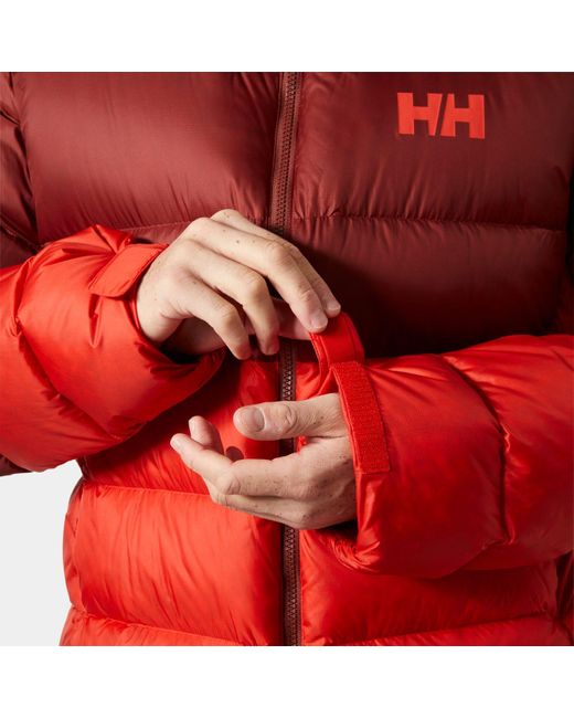 Helly Hansen Red Glacier Down Jacket for men