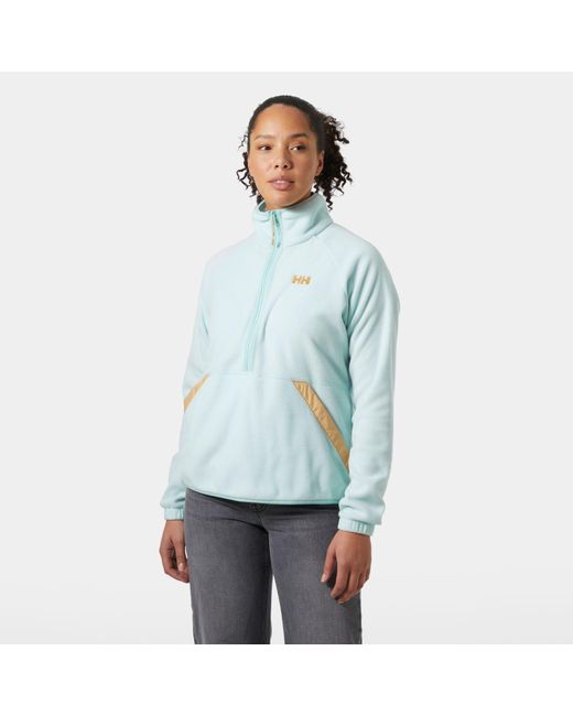 Helly Hansen Blue Rig Fleece Half-Zip Jacket