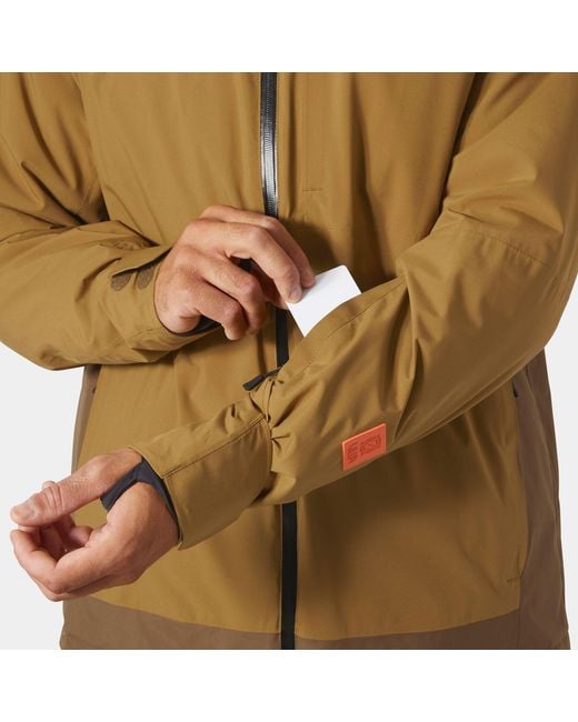 Helly Hansen Brown Powdreamer 2.0 Jacket for men