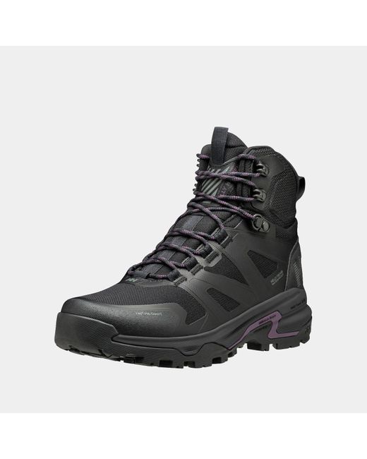 Helly Hansen Black Ascender Mid Helly Tech Waterproof Hiking Boots