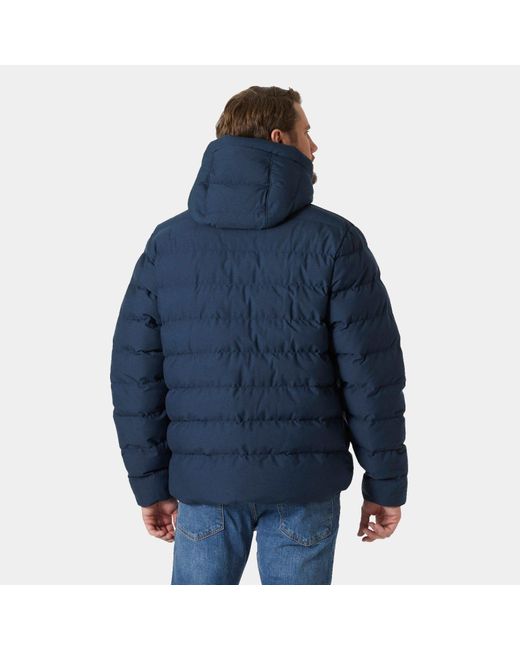 Alby Puffy Jacket Hombre Helly Hansen de hombre de color Blue