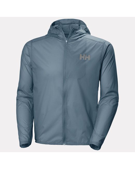 Helly Hansen Blue Trail Windbreaker Jacket for men