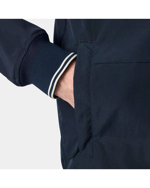 Helly Hansen Blue Marine Bomber Jacket for men