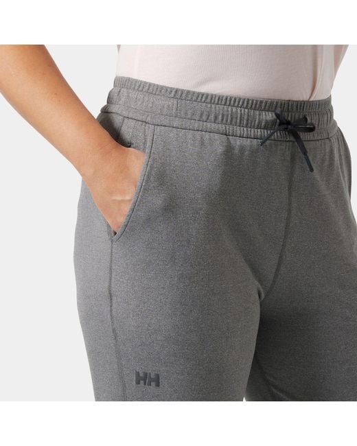 Tyri Knit Joggers Grigio di Helly Hansen in Gray