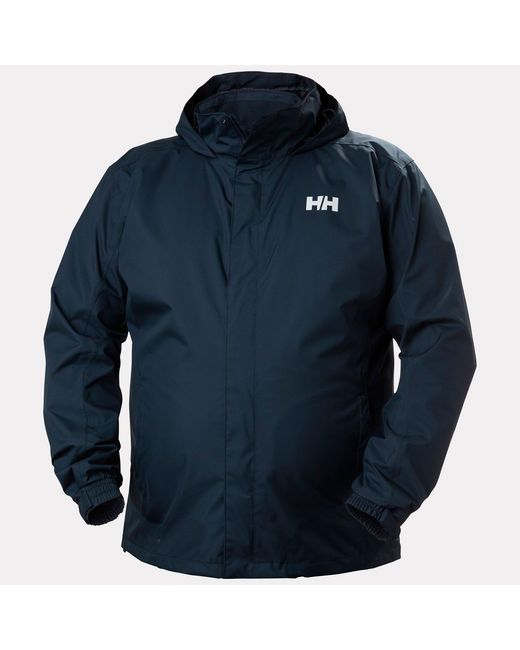 Helly Hansen Blue Dubliner Shell Rain Jacket for men