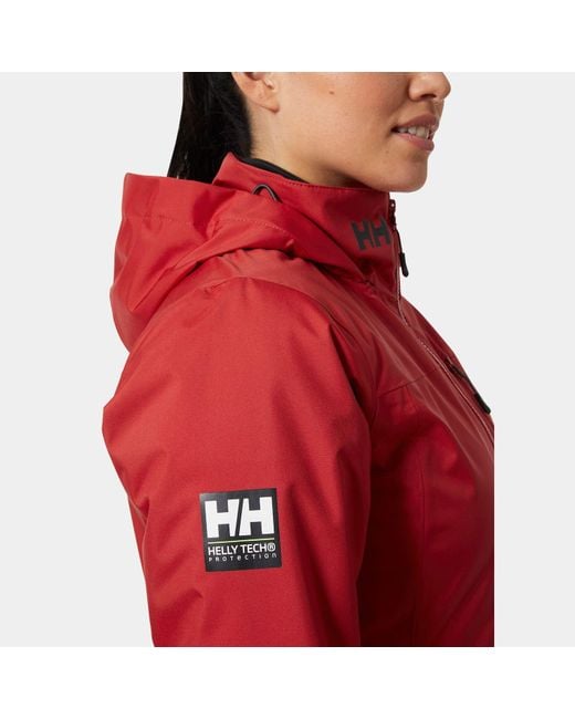 Helly Hansen Red Crew Hooded Midlayer Jacket 2.0