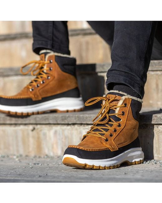 Helly Hansen Black Garibaldi V3 Waterproof Leather Boots for men