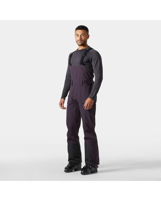 Helly Hansen Blue Sogn Bib Shell Ski Pants for men
