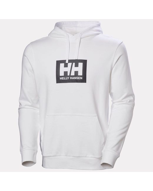 Helly Hansen White Box Hoodie for men