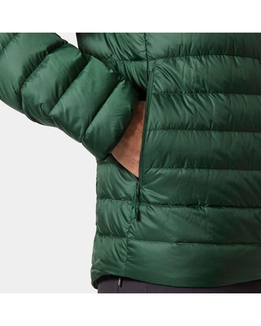 Helly Hansen Green Verglas Down Jacket 2.0 for men