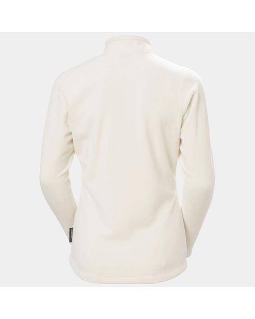 Helly Hansen White Daybreaker Fleece Jacket With Zip