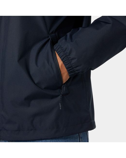 Helly Hansen Blue Vancouver Insulated Rain Jacket for men