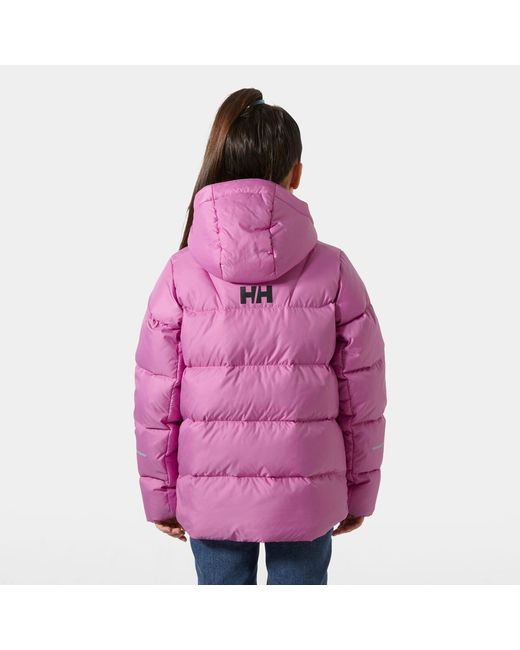 Helly Hansen Pink Juniors' Isfjord Down Winter Jacket 2.0