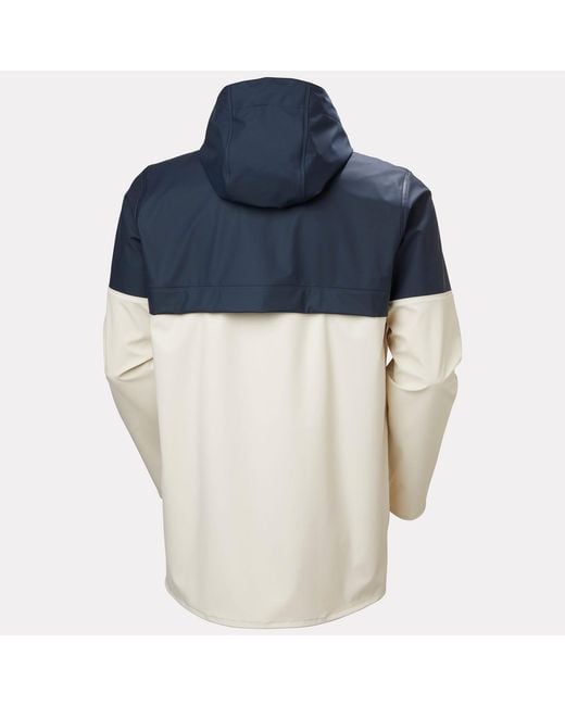 Moss Block Raincoat Helly Hansen de hombre de color Blue
