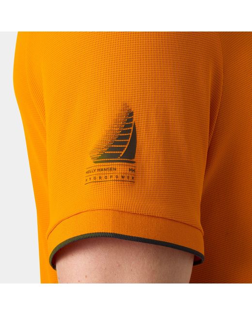 Helly Hansen Orange Ocean Polo 2.0 for men