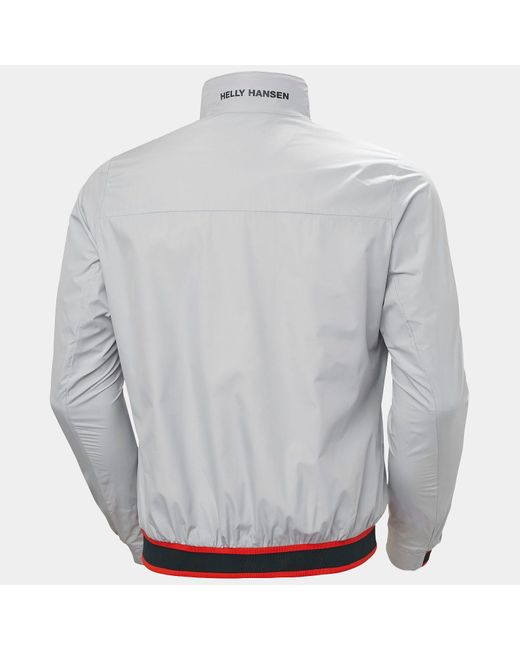 Helly Hansen Gray Salt Windbreaker Sailing Jacket for men