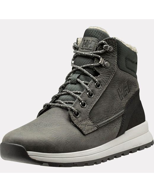 Helly Hansen Black Kelvin Lx Waterproof Leather Boots for men