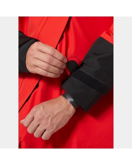 Helly Hansen Red Aegir Ocean Dry Suit 2.0 for men