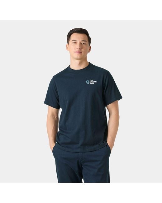 Helly Hansen Blue The Ocean Race T-Shirt for men