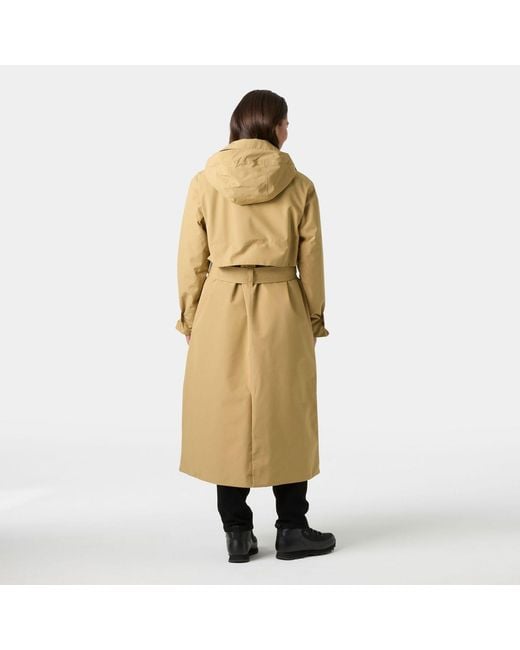 Helly Hansen Metallic Avenue Insulated Long Trench Coat