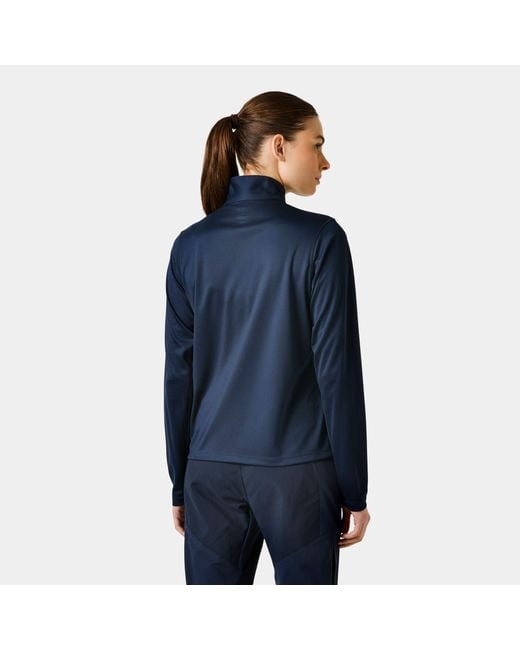 Helly Hansen Blue Hh Tech Half-Zip Damen