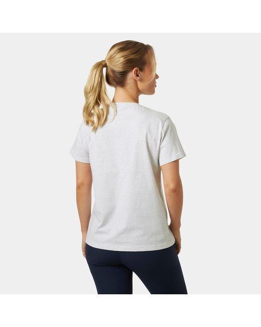 Helly Hansen White Hh Logo T-Shirt 2.0
