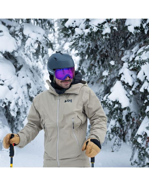 Helly Hansen Green Verglas Backcountry Ski Shell Jacket for men