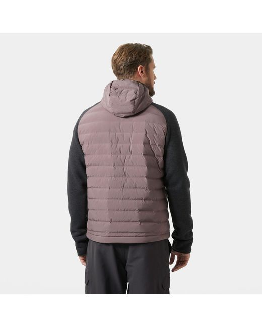 Giacca Isolante Ibrida Arctic Ocean Uomo Grigio di Helly Hansen in Brown da Uomo