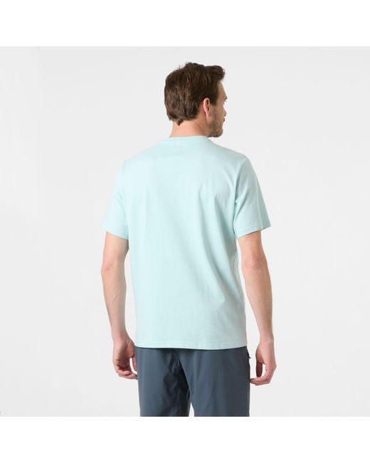 Massif Graphic T-Shirt Blu di Helly Hansen in Blue da Uomo