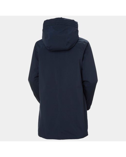 Victoria Insulated Mid Giacca Impermeabile di Helly Hansen in Blue