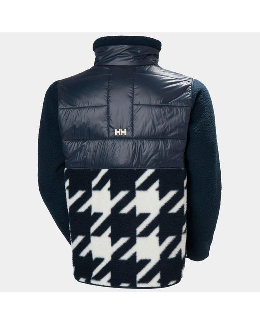 Helly Hansen Blue Village Hybrid Jacket for men