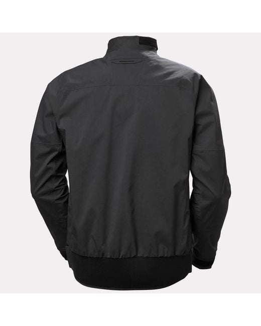 Hp Foil Flyer Smock Grigio di Helly Hansen in Black