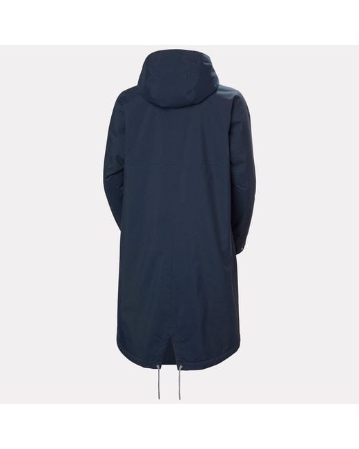 Helly Hansen Blue Hvaler Insulated Raincoat