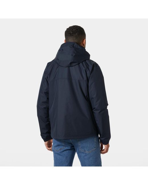 Helly Hansen Blue Vancouver Insulated Rain Jacket for men