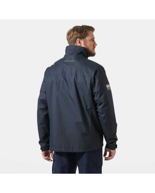 Helly Hansen Blue Crew Hooded Pile Jacket for men