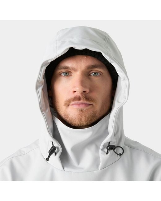 Helly Hansen Gray Ullr D Ridable Hoodie
