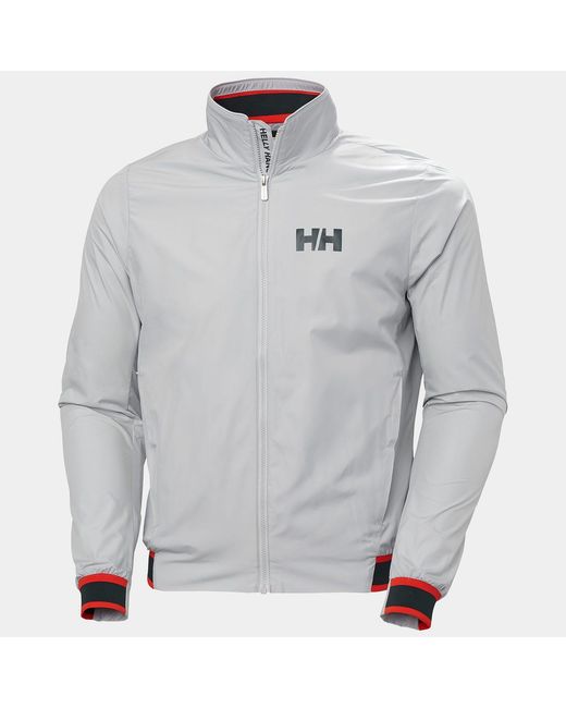 Helly Hansen Gray Salt Windbreaker Sailing Jacket for men