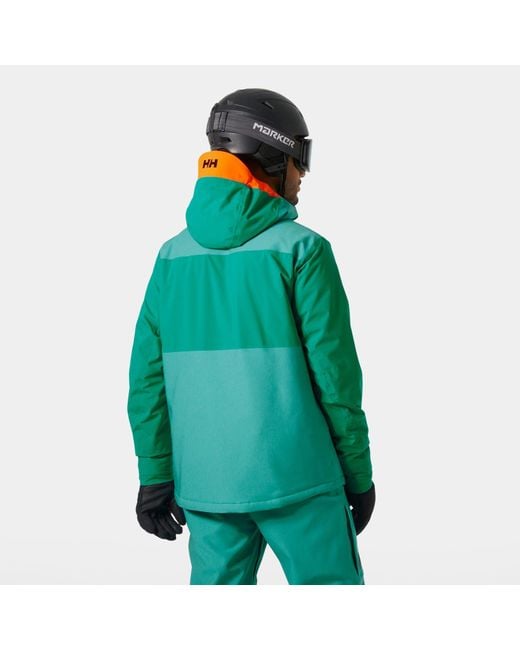 Helly Hansen Green Powdreamer 2.0 Jacket for men