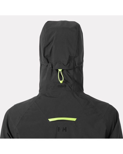 Helly Hansen Black Hp Hooded Racing Jacket