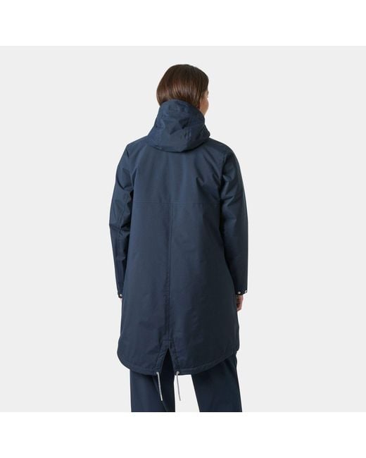 Helly Hansen Blue Hvaler Insulated Raincoat