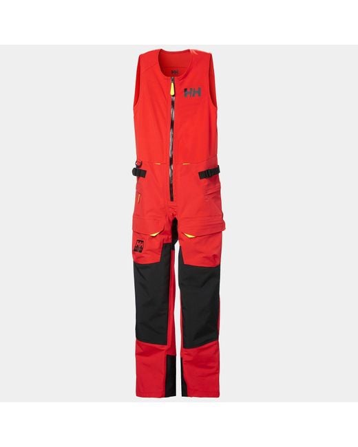 Helly Hansen Red Aegir Race Salopette 2.0