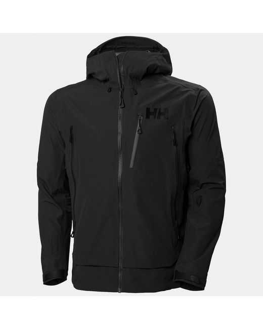 Helly Hansen Black Odin 9 Worlds 3.0 Shell Jacket for men