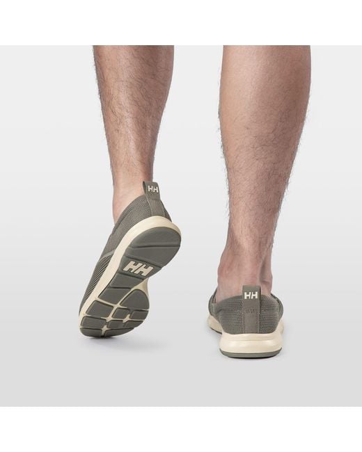 Helly Hansen Gray Ahiga Cushioned Quick-Dry Slipon for men