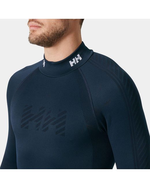 Helly Hansen Blue H1 Pro Seamless Graphene Top