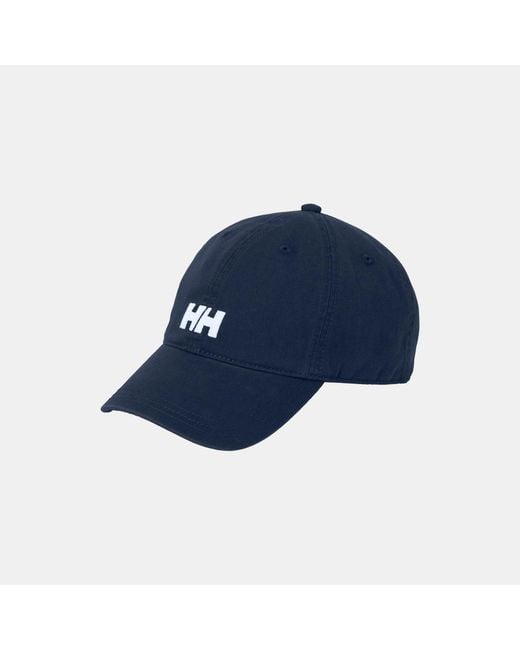 Helly Hansen Blue Logo Cotton Cap Std