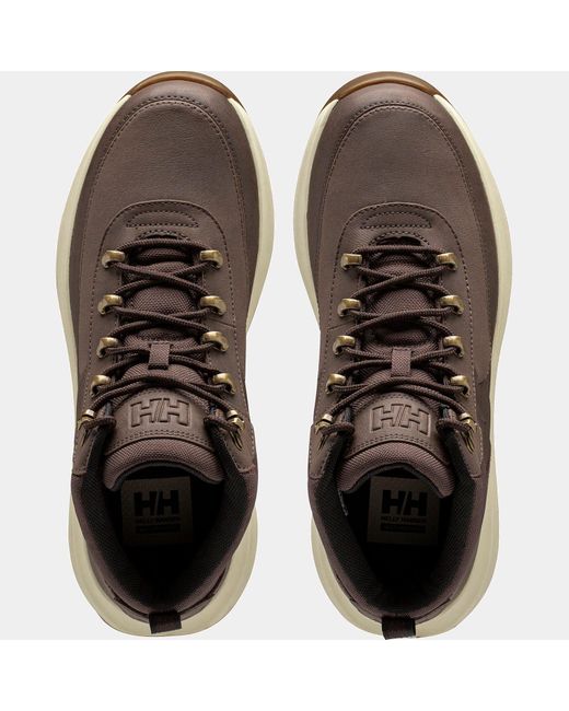 Helly Hansen Brown Forest Evo Leather Shoes for men